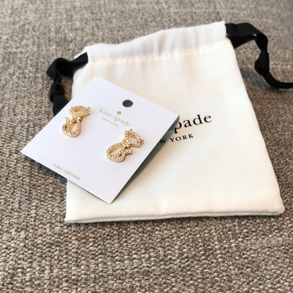 Kate Spade Cat stud earrings